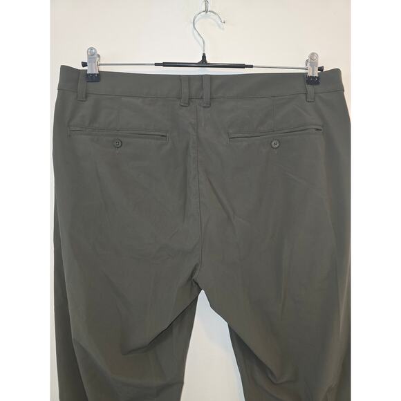 RHONE Olive Green Resort Pants Slim Size 36 NWT - Picture 7 of 8